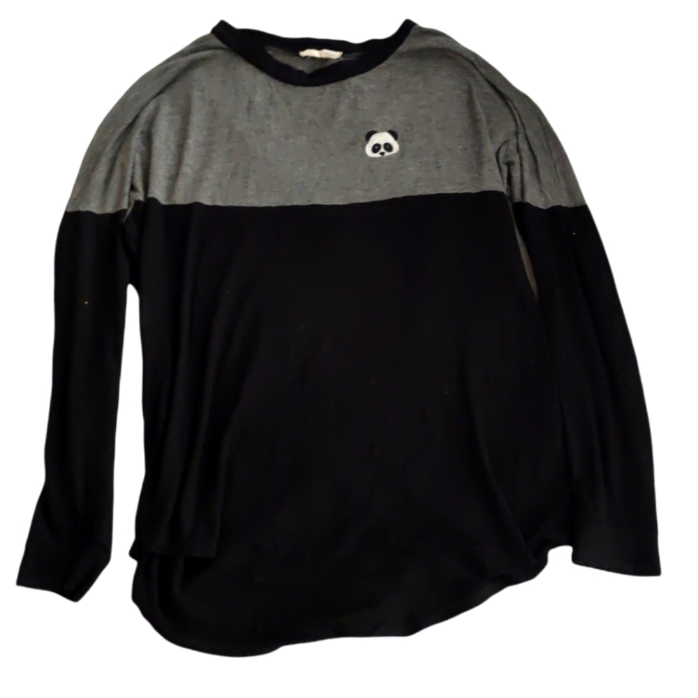 Cute panda icon long sleeve